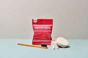 Denttabs Toothpaste Tablets - 1 Year - Fluoride Free - Strawberry