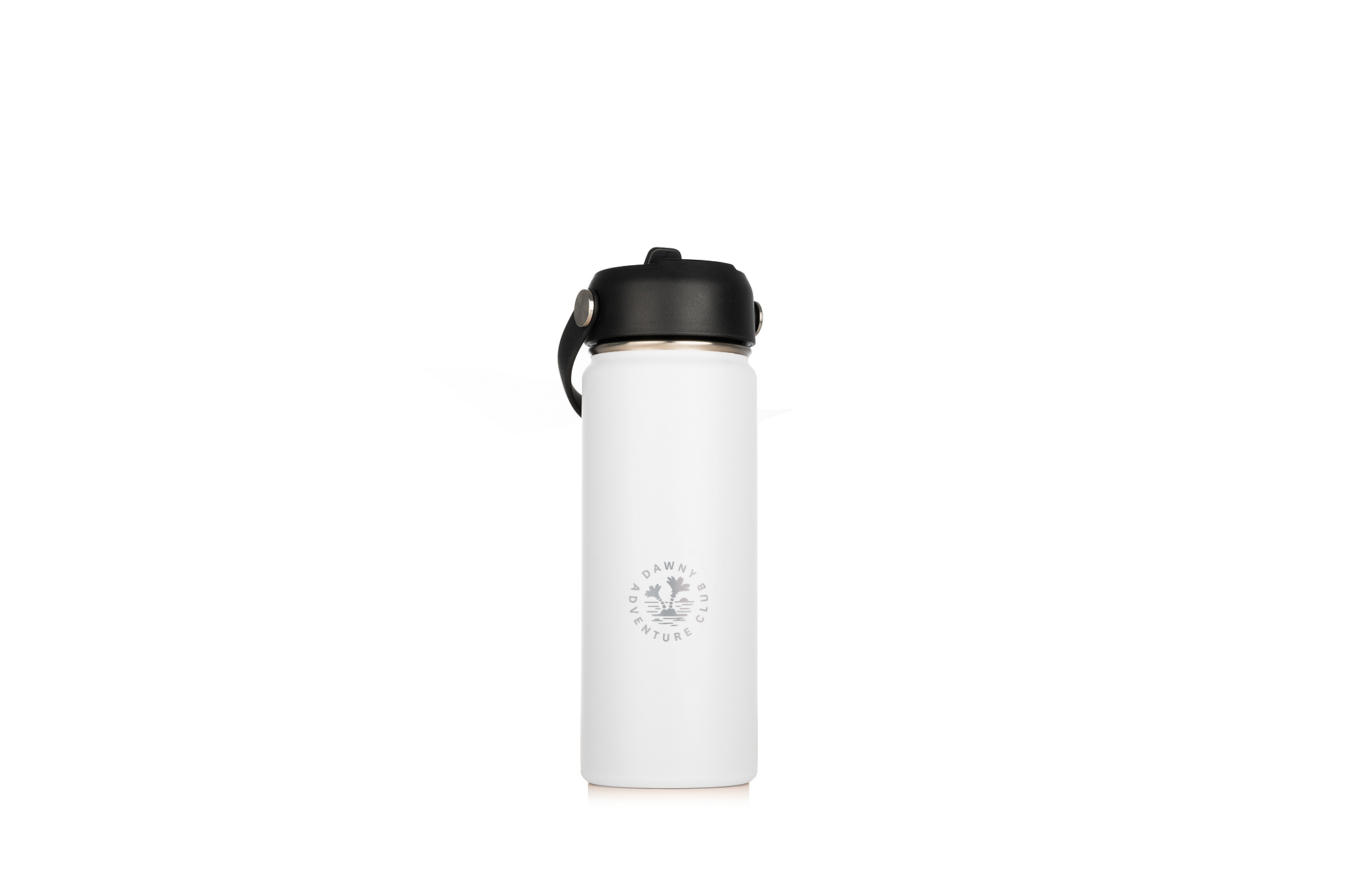 Dawny Adventure Club Insulated Drink Bottles - White - 950mL