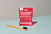 Denttabs Toothpaste Tablets - Trial Pack - Fluoride - Strawberry