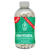 Denttabs Toothpaste Tablets - 2 Months - Fluoride Free - Mint