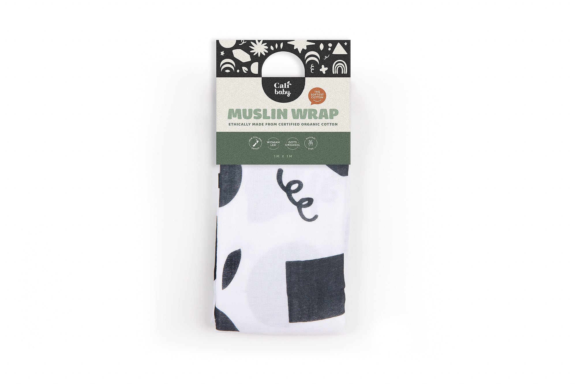 Organic Muslin Wrap - In The Forest