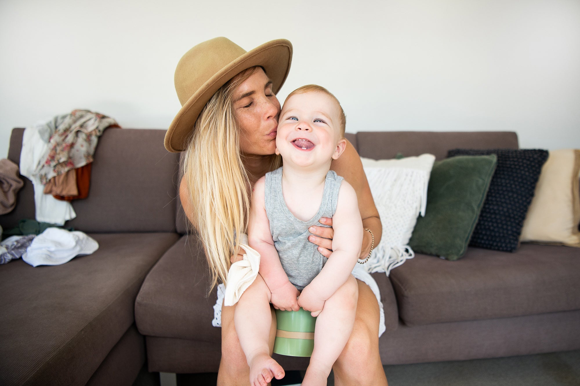 Top Hat Potty - Peach
