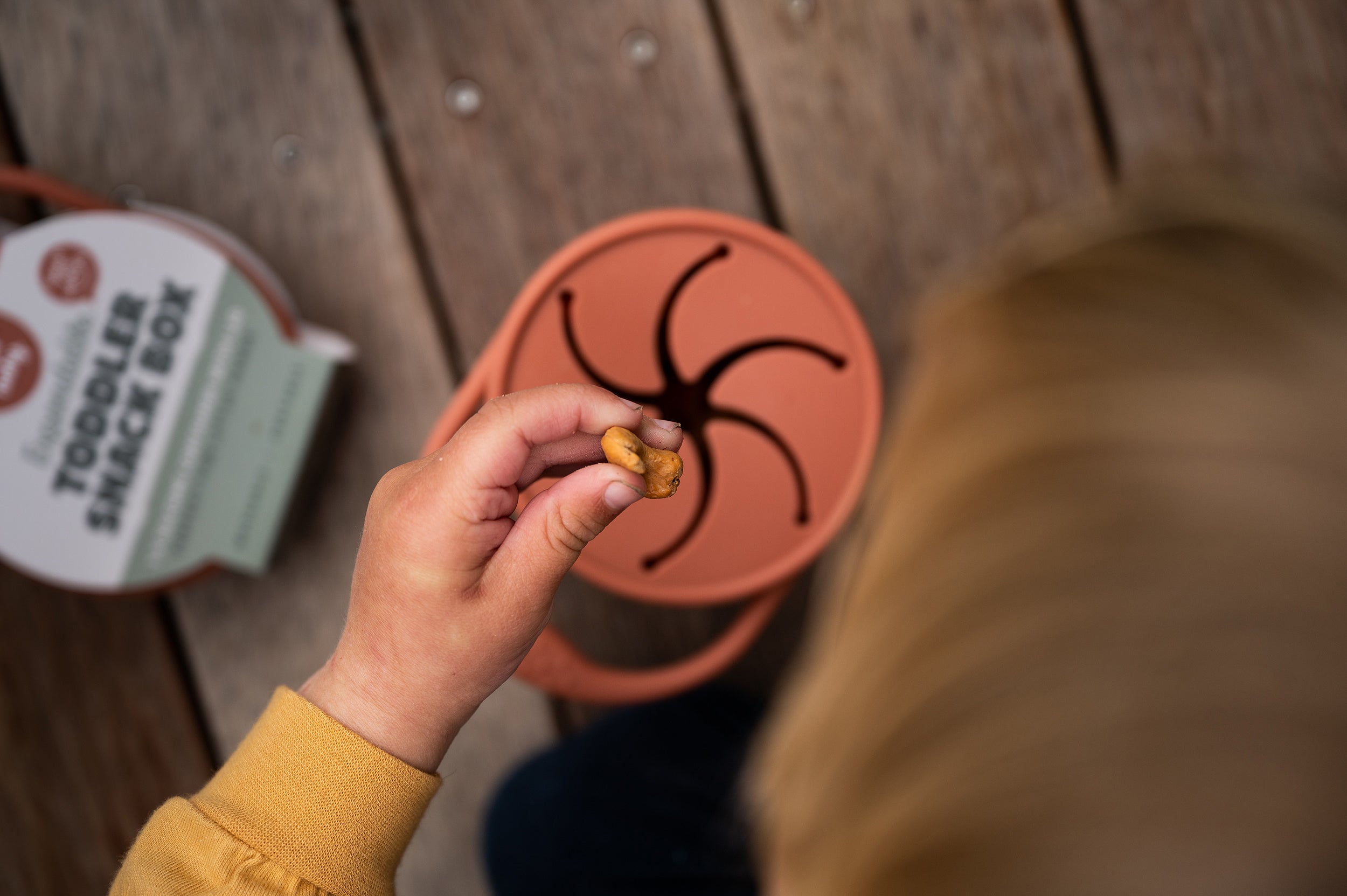 Toddler Snack Box - Rust