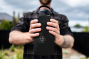 Dawny Adventure Club Insulated Drink Bottles - Black - 950mL