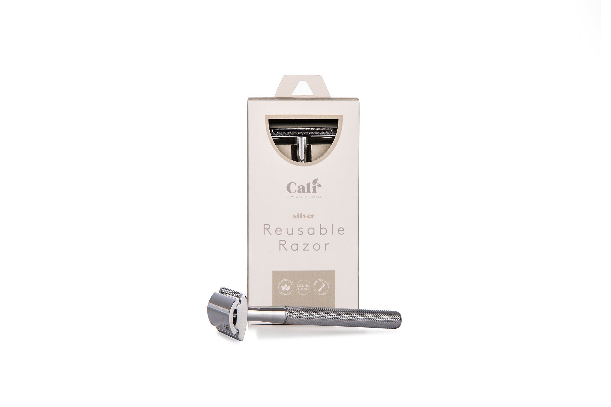 Safety Razor - Silver - Silver - Single