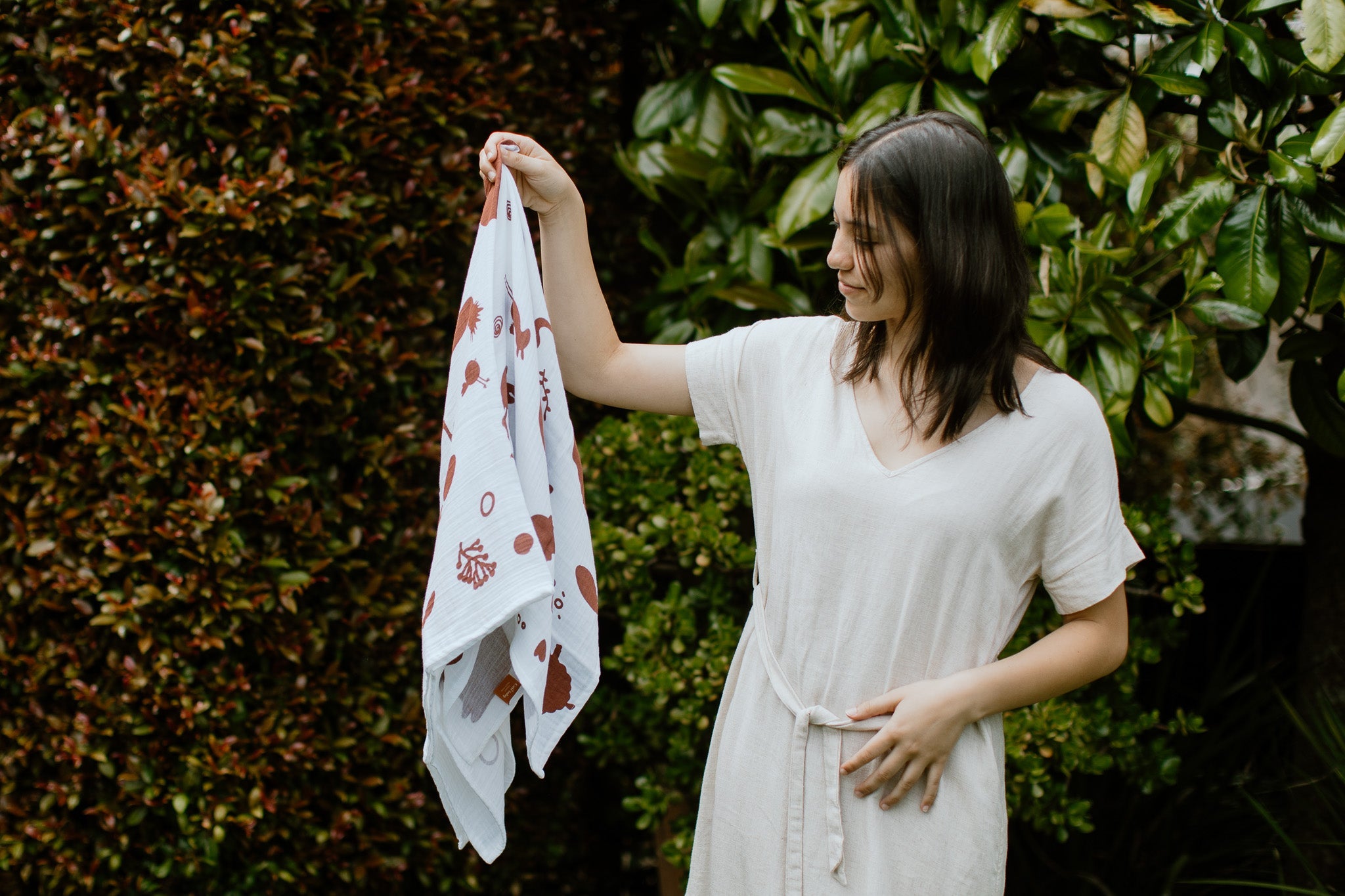 Organic Muslin Wrap - In The Forest