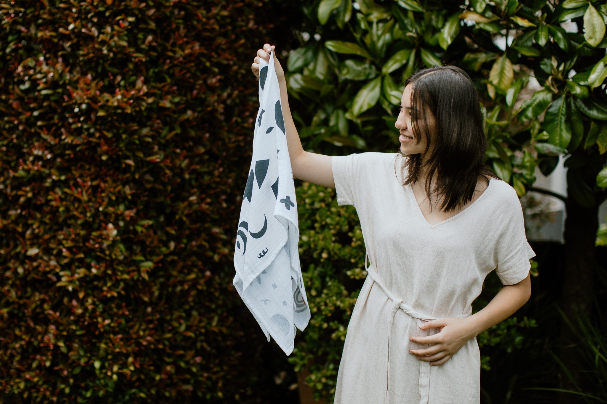 Organic Muslin Wrap - In The Forest