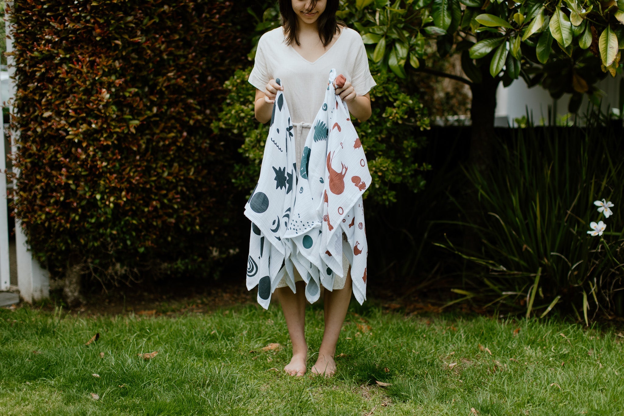 Organic Muslin Wrap - In The Forest